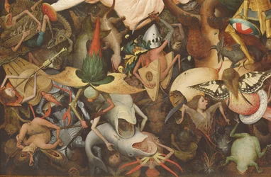 (detail) De val van de opstandige engelen, 1562
